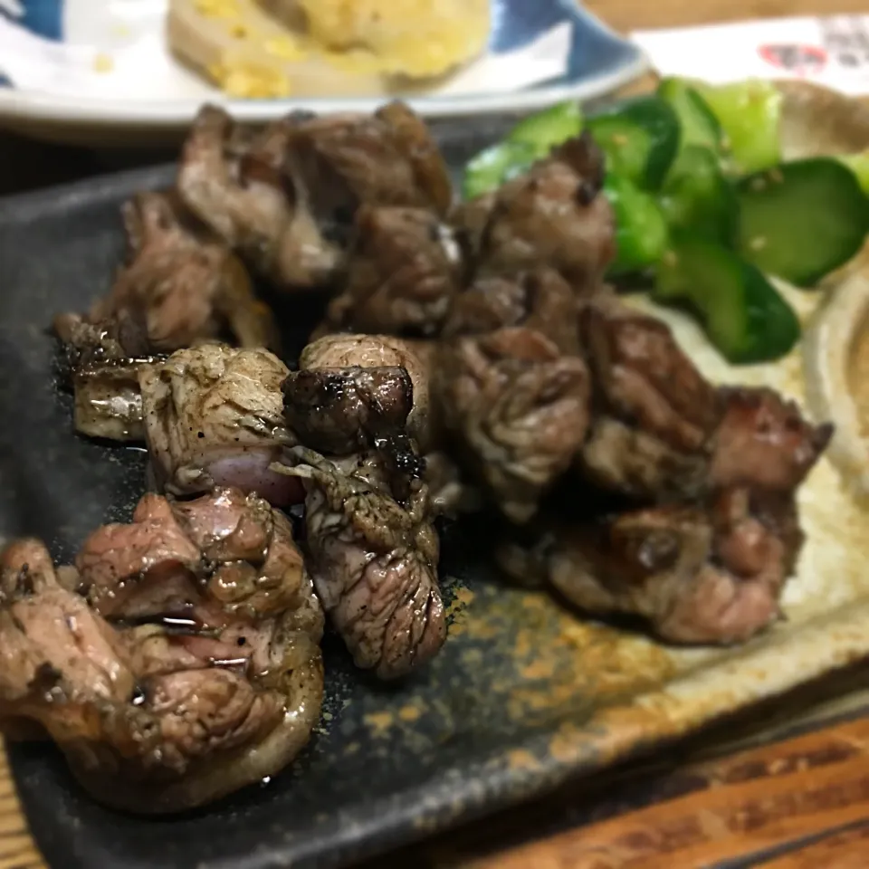 Snapdishの料理写真:地鶏の炭火焼|rocco765さん