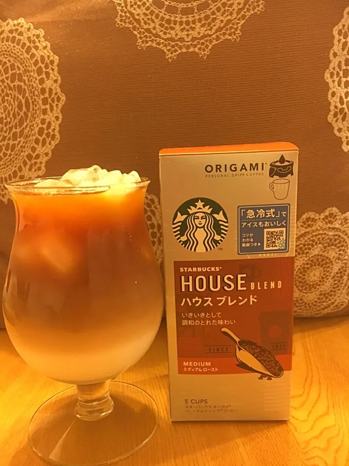 アイスカフェオレ作ってみましたー＼(^o^)／|マツさん