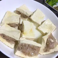 豆腐の肉詰め|Eijiさん