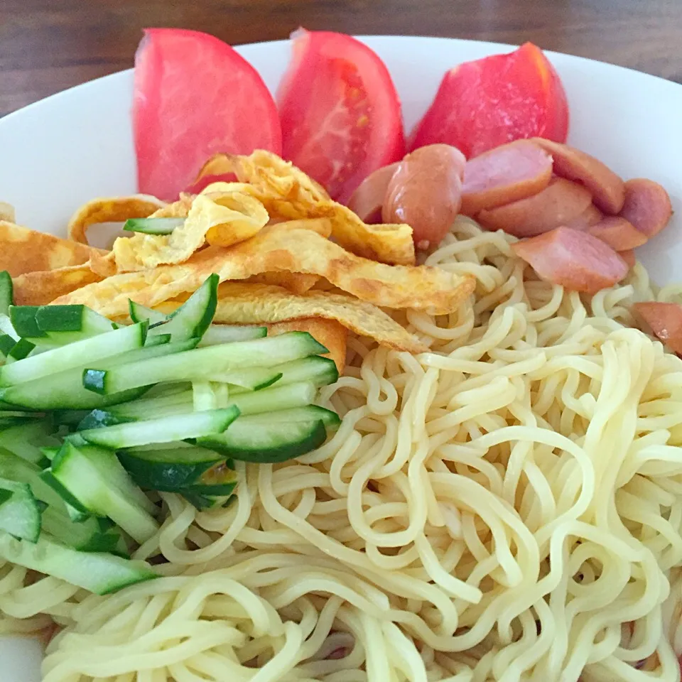 単なる冷やし中華|育休パパの主夫ご飯さん