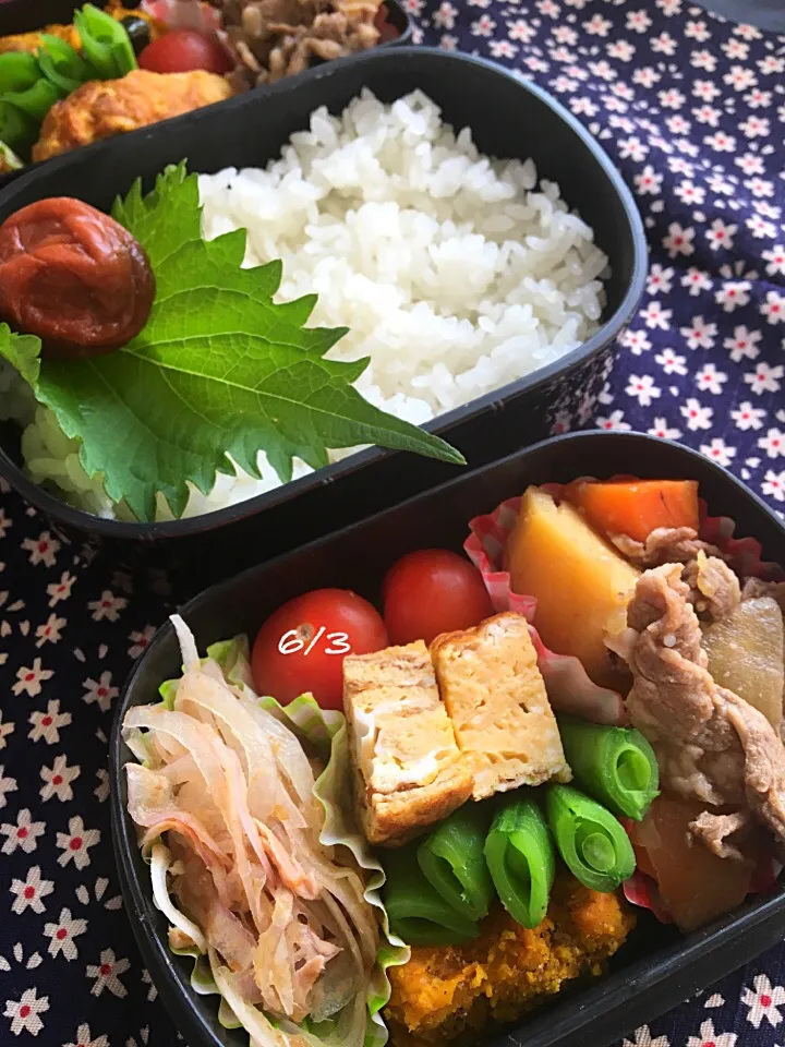 Snapdishの料理写真:今日のおべんと〜♪ 160603|Eririn   😋さん