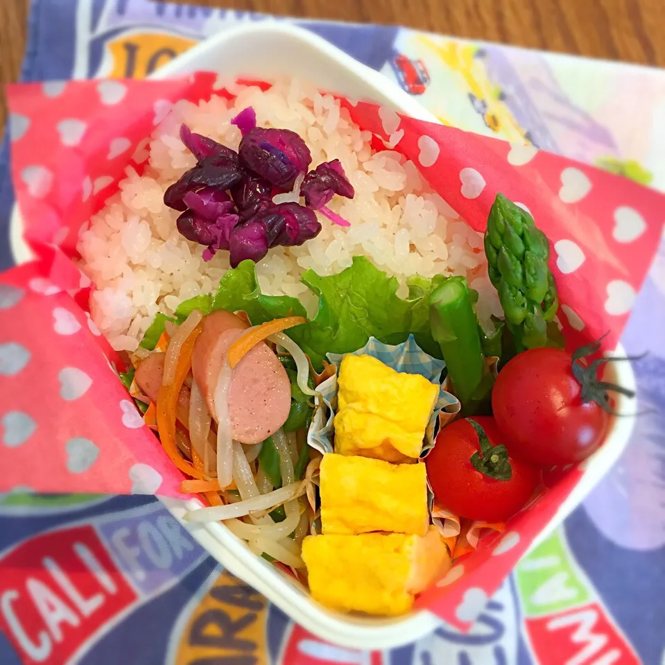 もやし炒めのお弁当🍱|sakyu☆さん