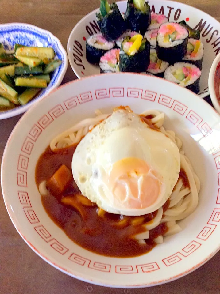 カレーうどんの玉子入り💖|Norio Fukudaさん