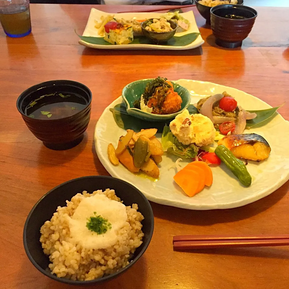 Snapdishの料理写真:デラックス定食*\(^o^)/*|すかラインさん