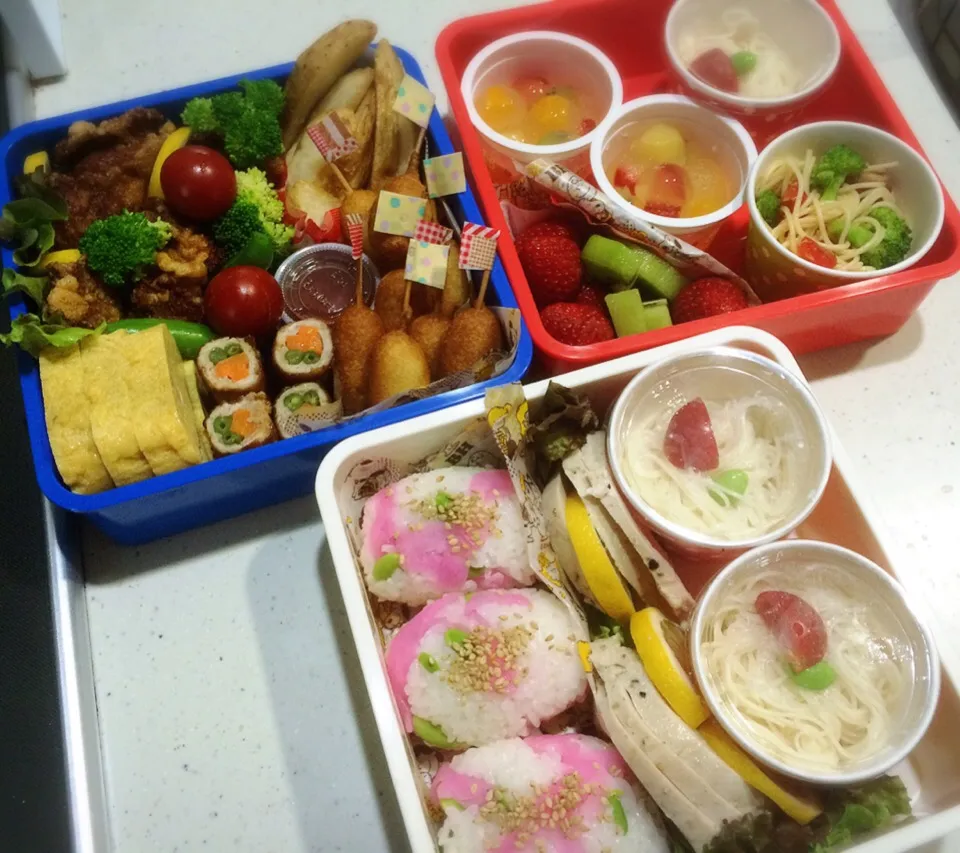 Snapdishの料理写真:2016運動会お弁当💕|Tsukiさん