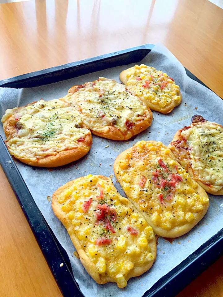 コーンマヨ
照り焼ききのこベーコン|カカロットさん