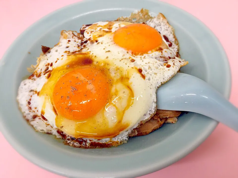 Snapdishの料理写真:焼豚玉子丼|チカさん