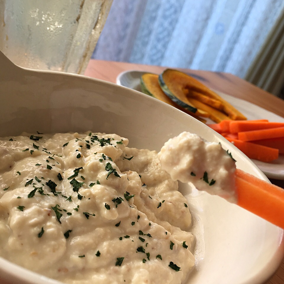 豆腐ディップ  ※蒸したかぼちゃが果てしなく合う！！