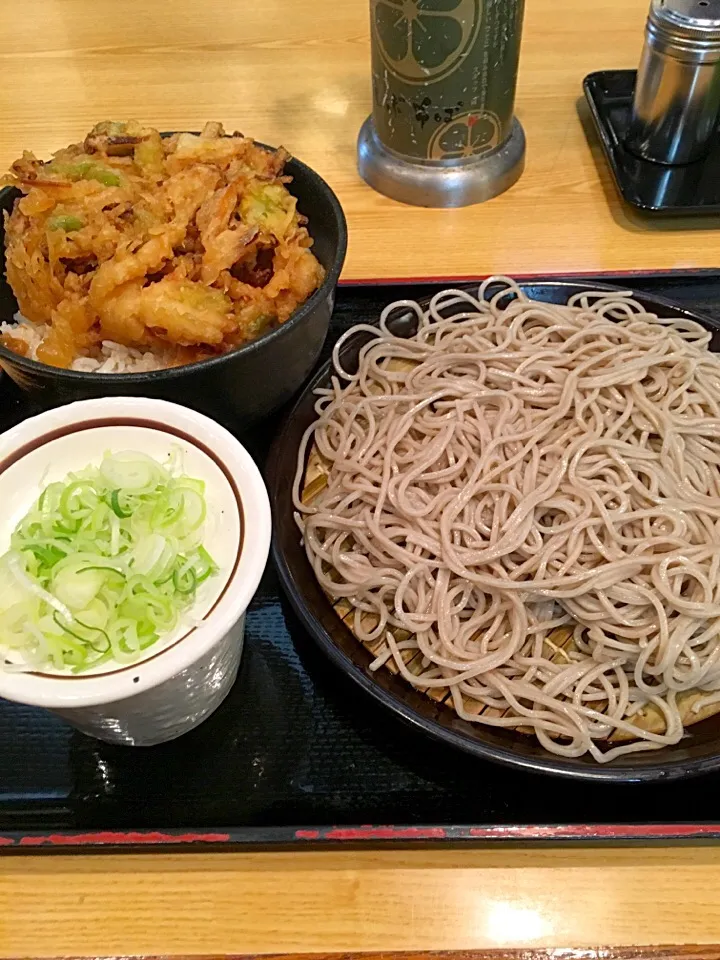 しぶそばの天丼セット@渋谷|Yasuhiro Koikeさん