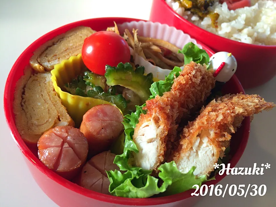 5月30日(月) 高校生息子🍱🍱&旦那🍱&自分🍱|Hazukiさん