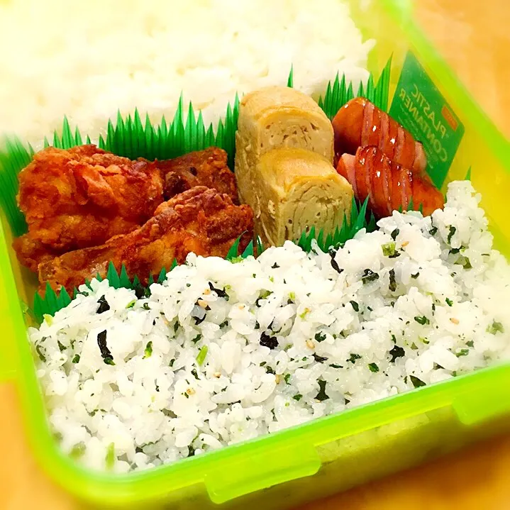 Snapdishの料理写真:中１息子の野球のお弁当。|Ryoko Takeuchiさん