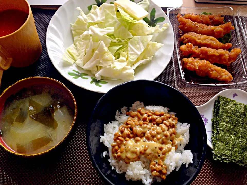 Snapdishの料理写真:6月4日朝食兼昼食|ばぁさんさん