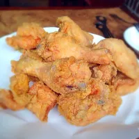 Snapdishの料理写真:Korean fried crispy chicken|Carolさん