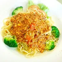 Snapdishの料理写真:Spaghetti Bolognese #Vegetarian|Blusherさん