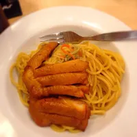 Snapdishの料理写真:Spaghetti|Diva Nositaさん