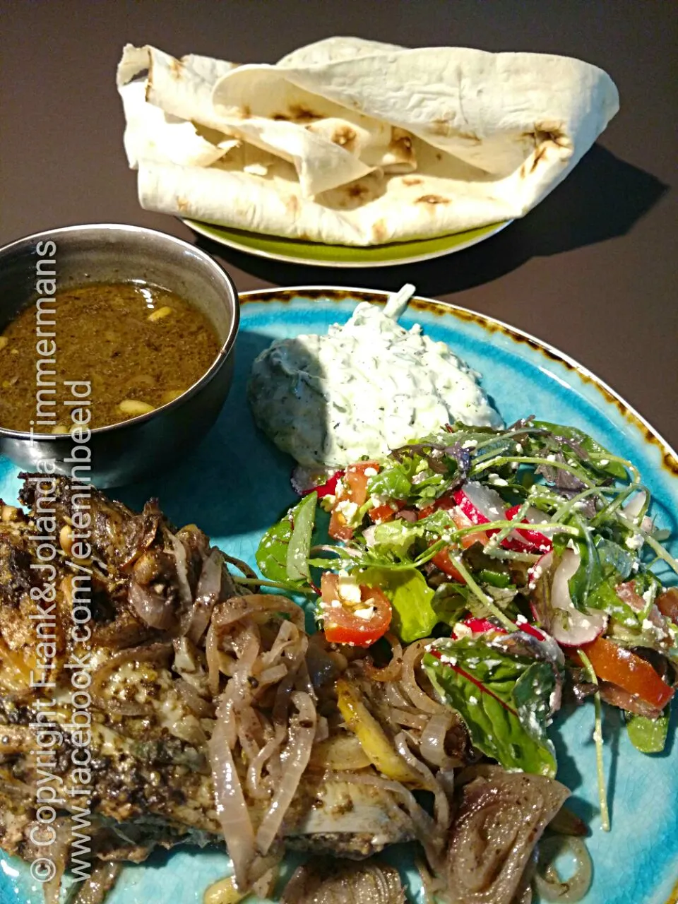 Chicken, salad and lavash|Frank&Jolanda - Eteninbeeldさん