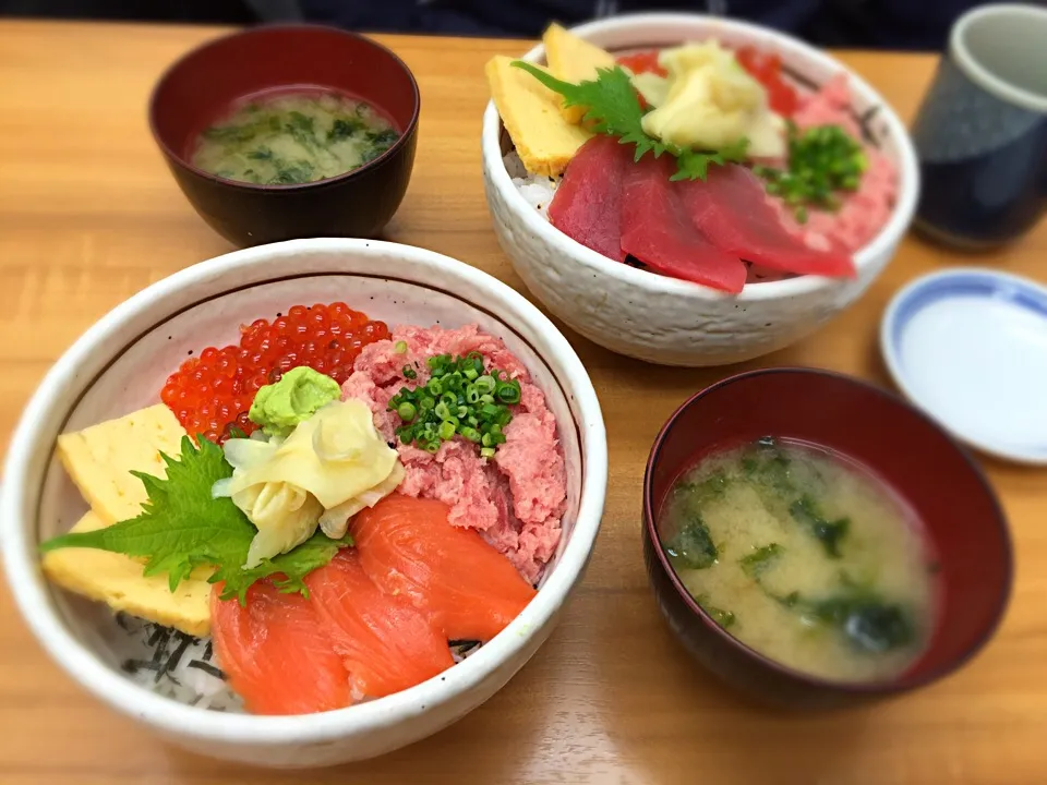 いろいろミックス海鮮丼🙉🙈|えりさん