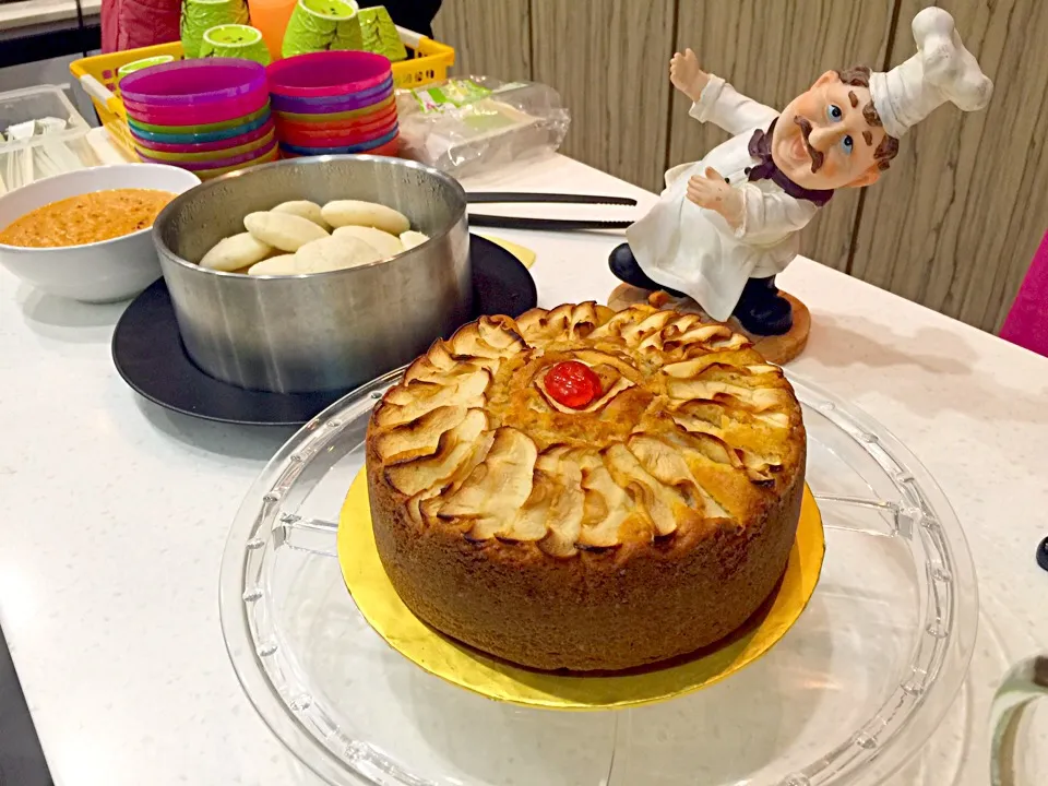 Thermomix TM5 Apple Cake (Asian Style)|Jasmin Choyさん