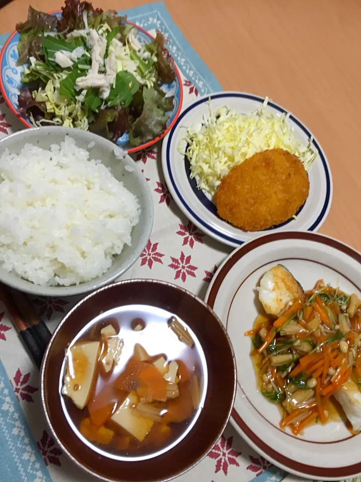 Snapdishの料理写真:たらのしょうゆあんかけ|Minamiさん