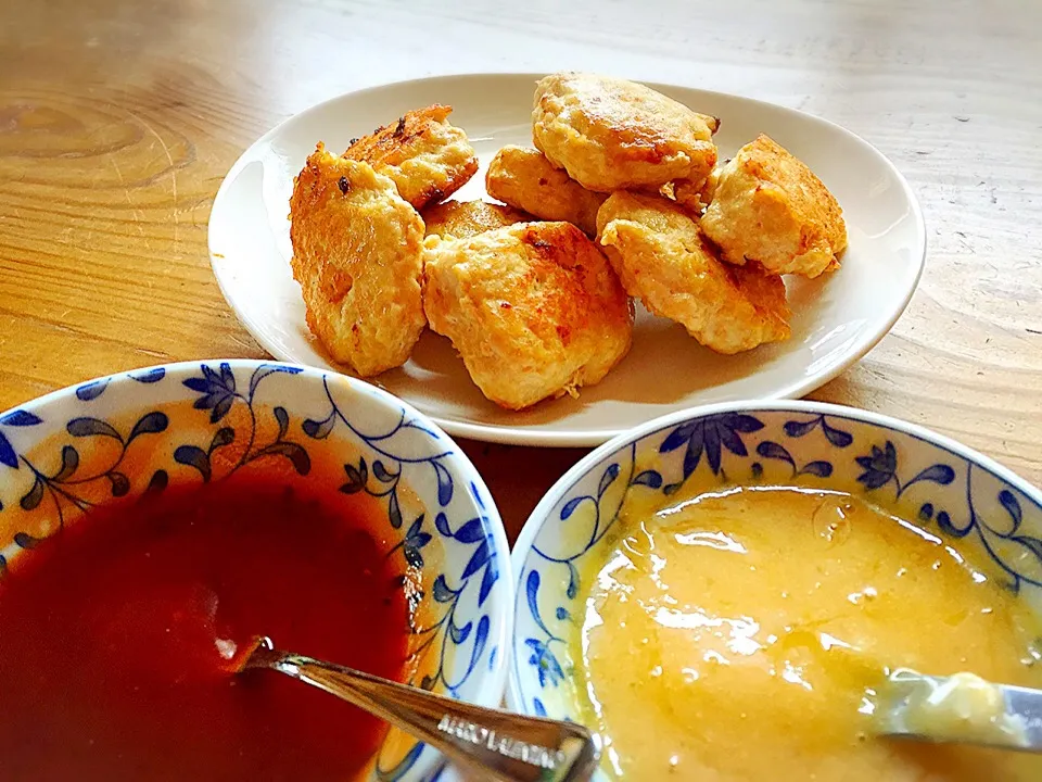 チキンナゲットとチキンナゲットソース。|pepiさん