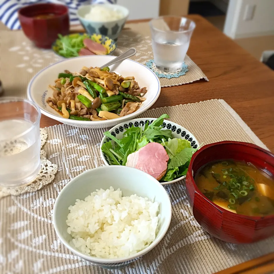 Snapdishの料理写真:今日のお昼ごはん☆全体|あさこさん