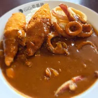 Snapdishの料理写真:シーフード三昧カレー、7辛