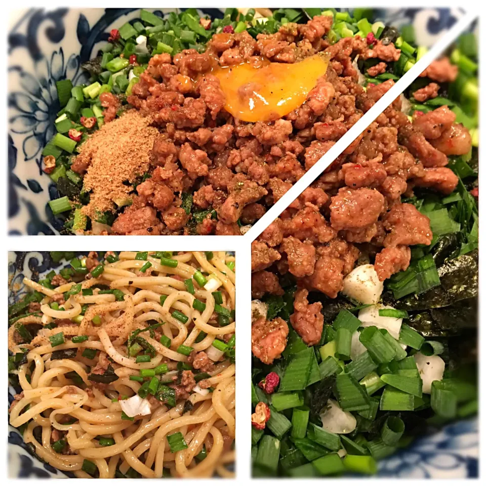 ゴロ挽肉たっぷり台湾風混ぜ麺|hiro78さん