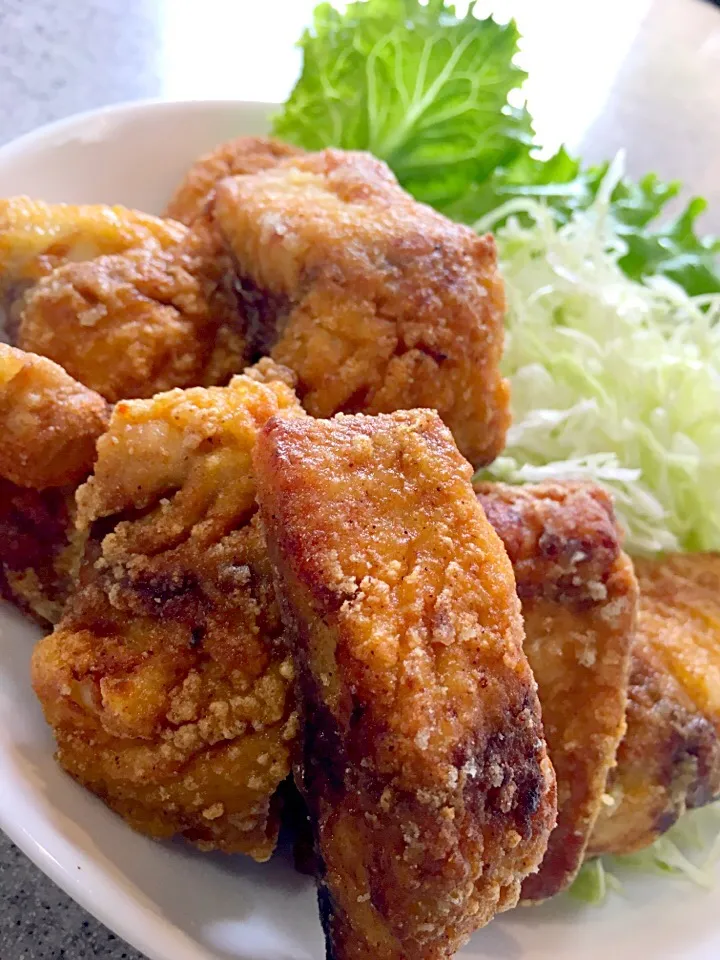 鯖のカレー竜田揚げ〜😋|てんてんさん