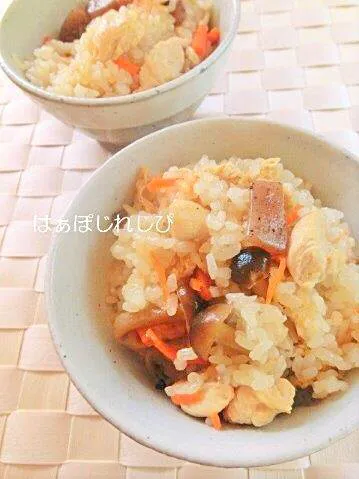 炊飯器で簡単♪五目おこわ✿ by はぁぽじ｜簡単作り方/料理検索の楽天レシピ|はぁぽじさん