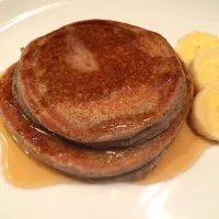 Buckwheat Pancakes with homemade honey butter syrup.|Jenny Lynnさん