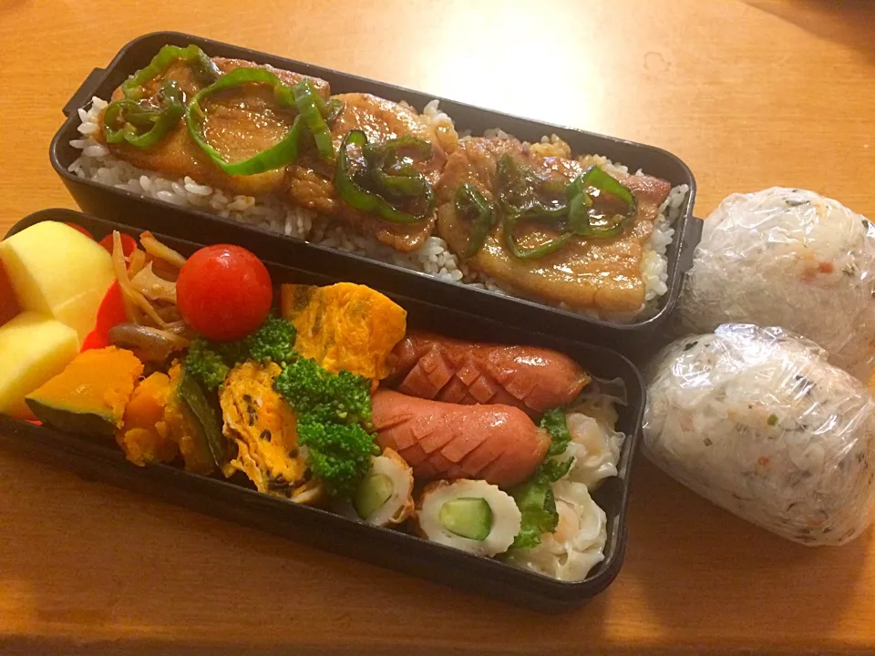 6/6 今日の高2男子弁当^_^|chunさん