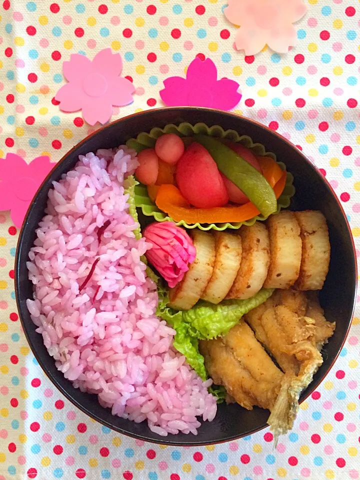 黒人参の酢飯弁当|hiroko.さん