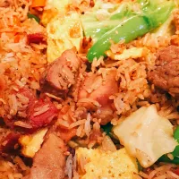 Snapdishの料理写真:#filipinofriedrice #porkfriedrice #leftoverfriedrice|Debbie Andersonさん