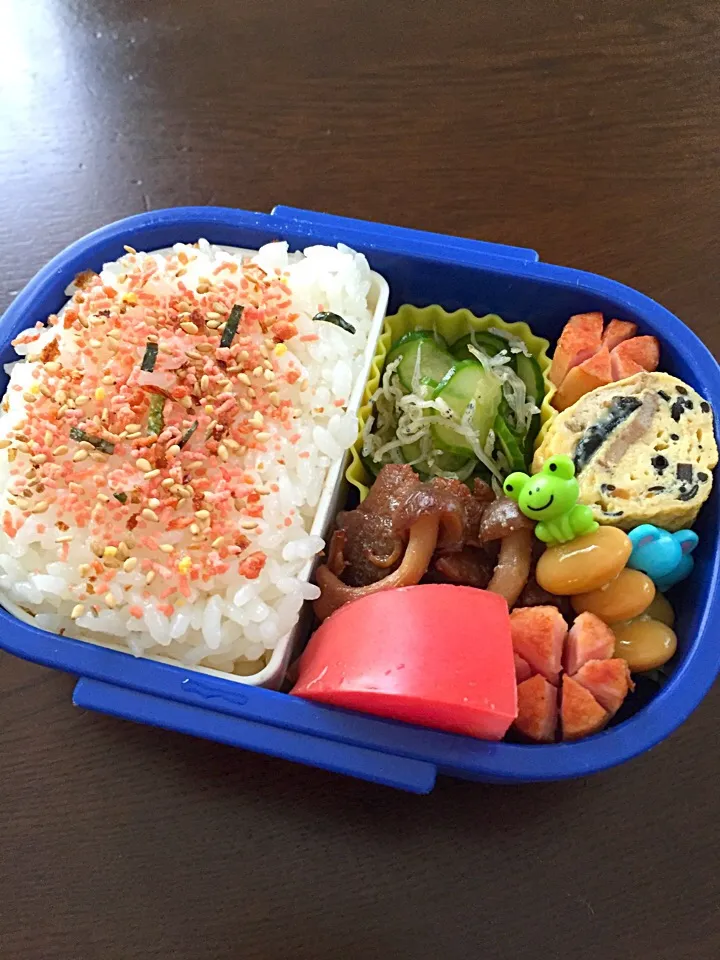 豚肉としめじの炒め物弁当|kiicoさん