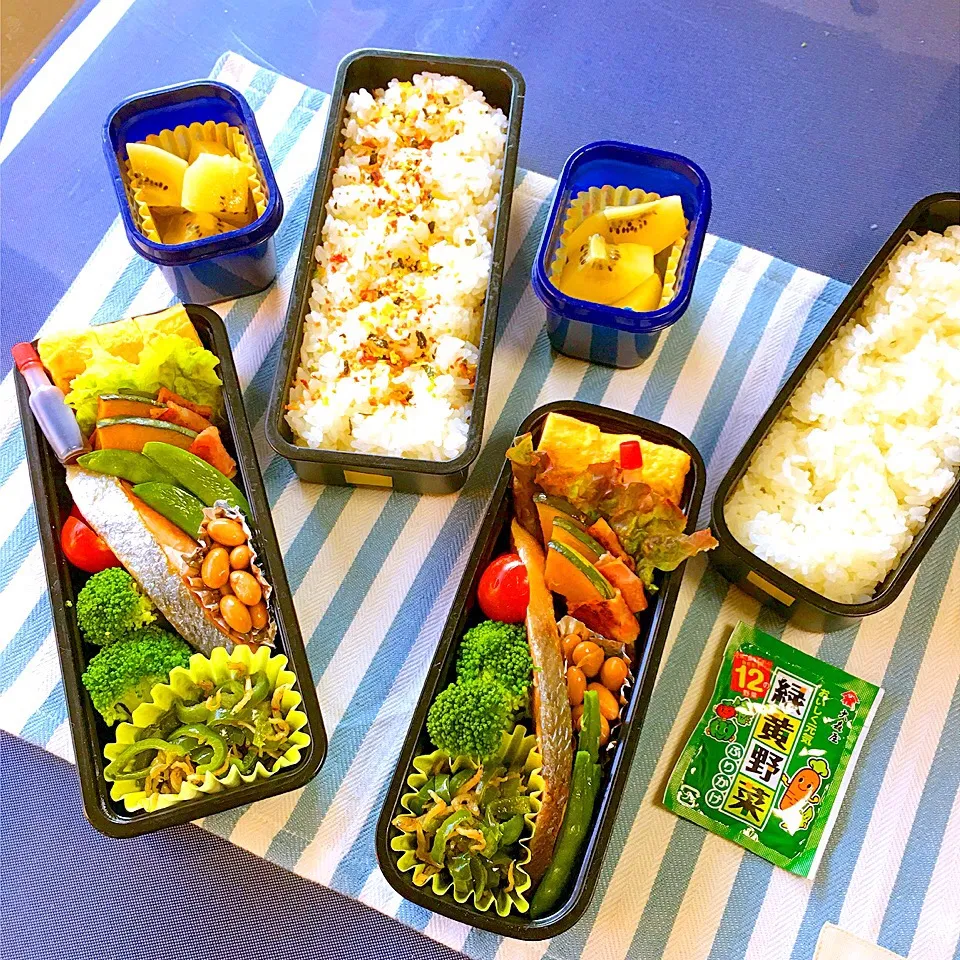 旦那&長男弁当|よっち13さん