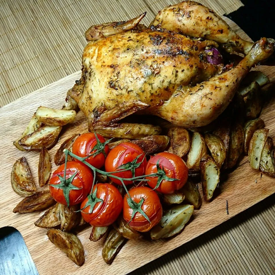 Roast Chicken with Herbs|suki chan duarteさん