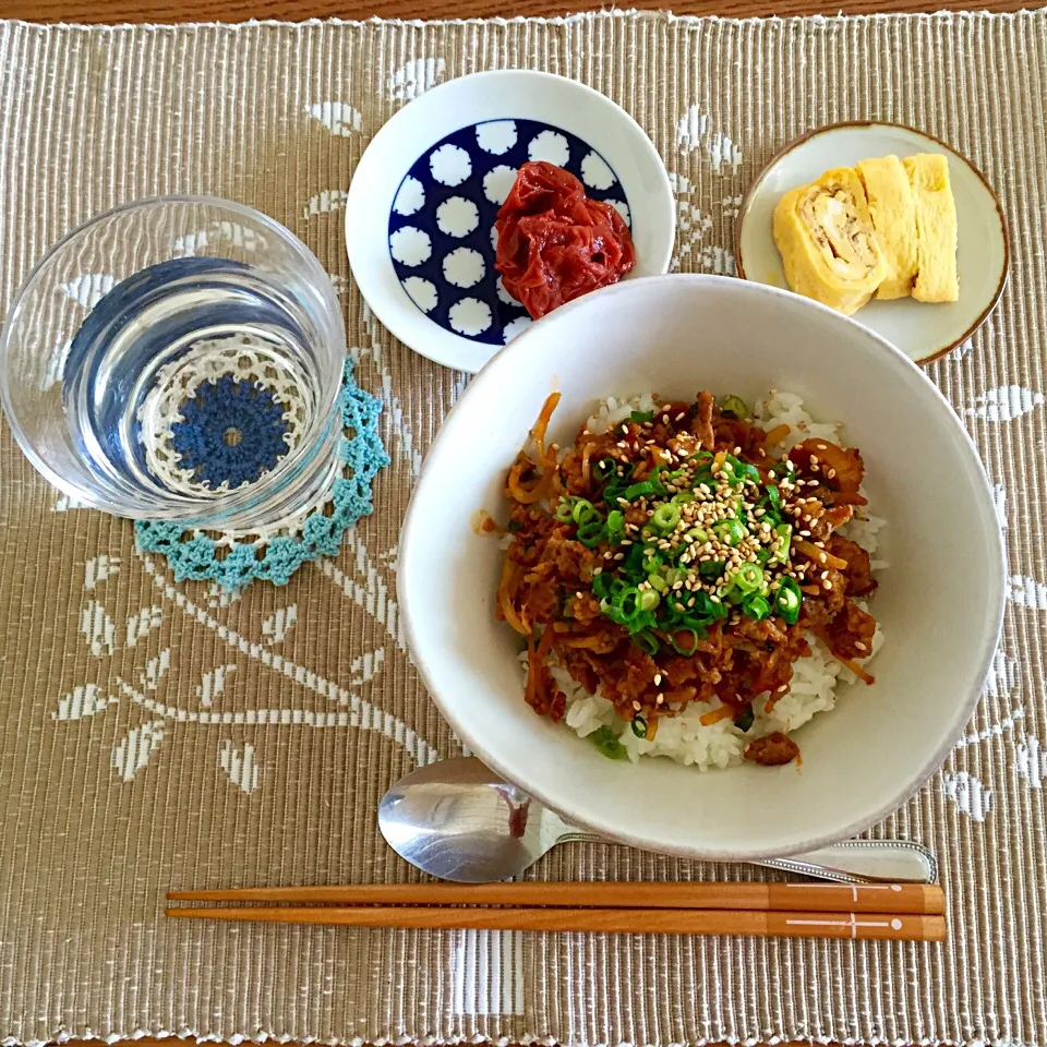 今日のお昼ごはん☆ひとり飯|あさこさん