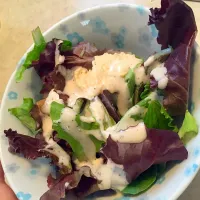 hummus spring salad (vegan)|Kayleigh Jordanさん