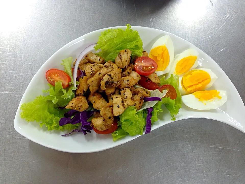 15 minutes chicken salad|cynthiaさん