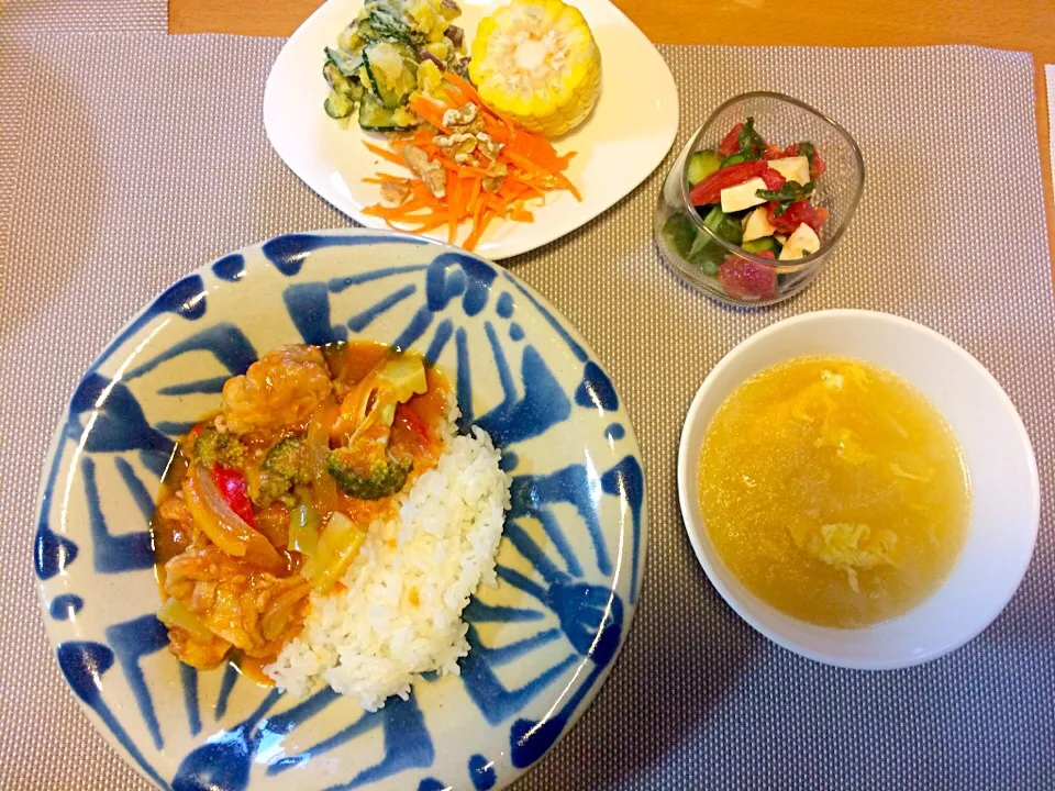 Snapdishの料理写真:6月6日 晩ごはん|masamiさん