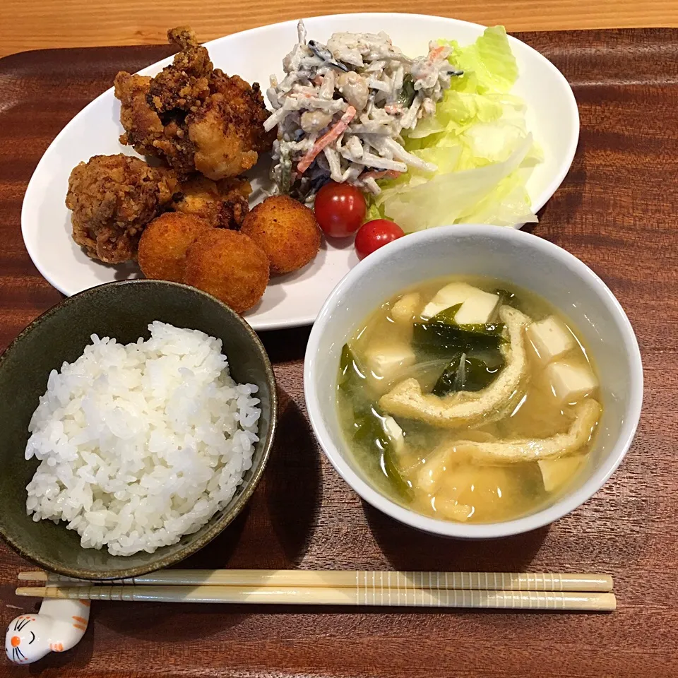 2016.6.6 晩御飯はピエトロ濃い味に漬け込んだ鶏肉の唐揚げ&チーズポテトフライ|あっきーよさん