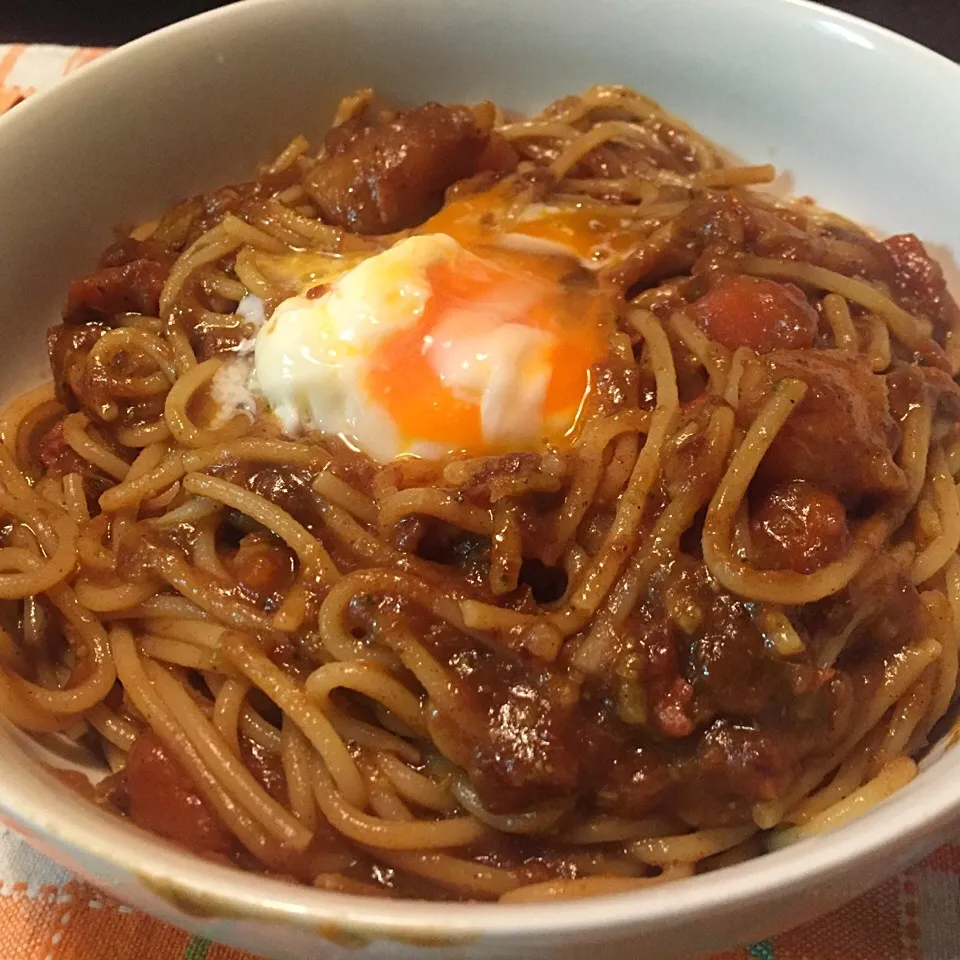 カレースパゲッティ|純さん