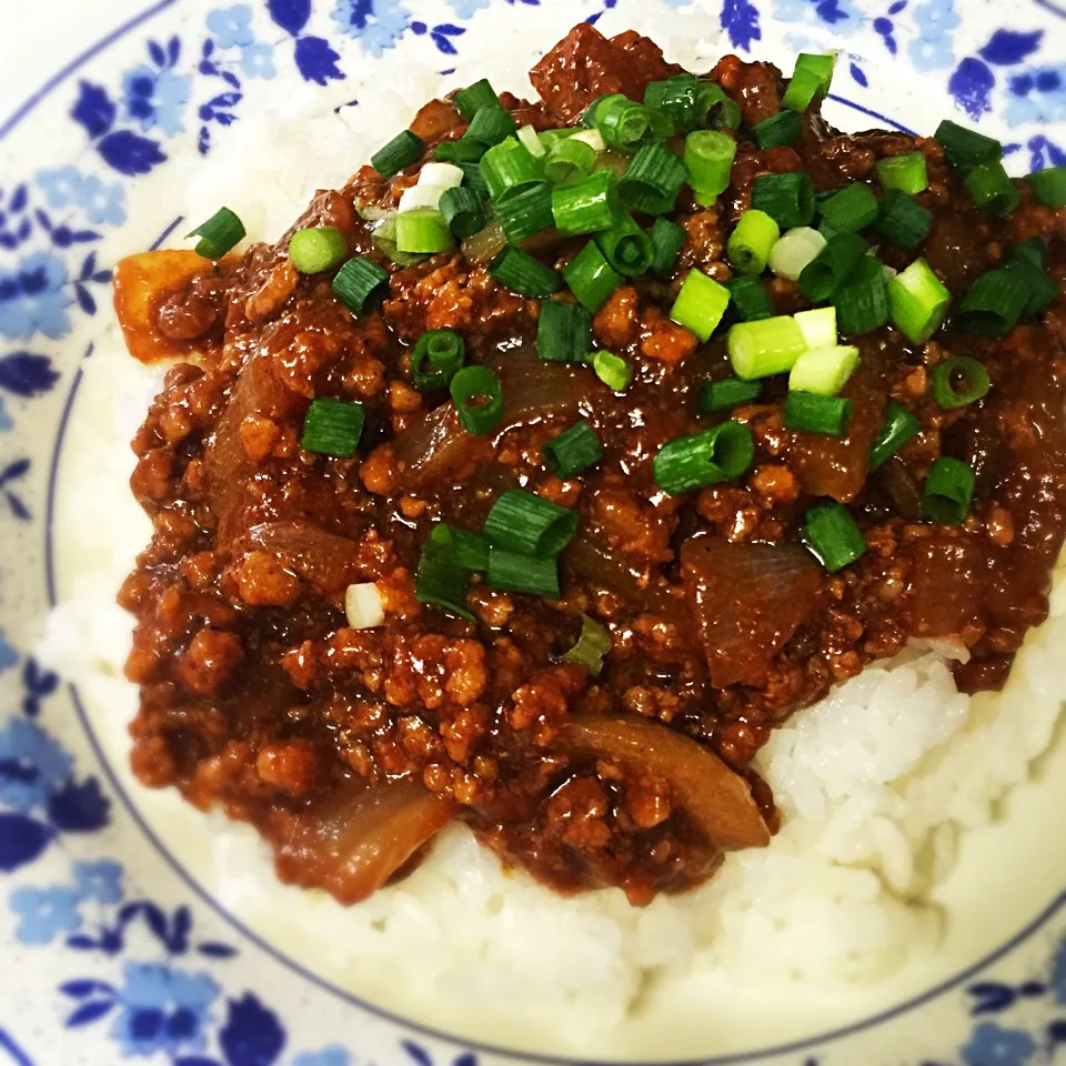 中華風肉味噌御飯|下宿hirota＆メゾンhirotaさん