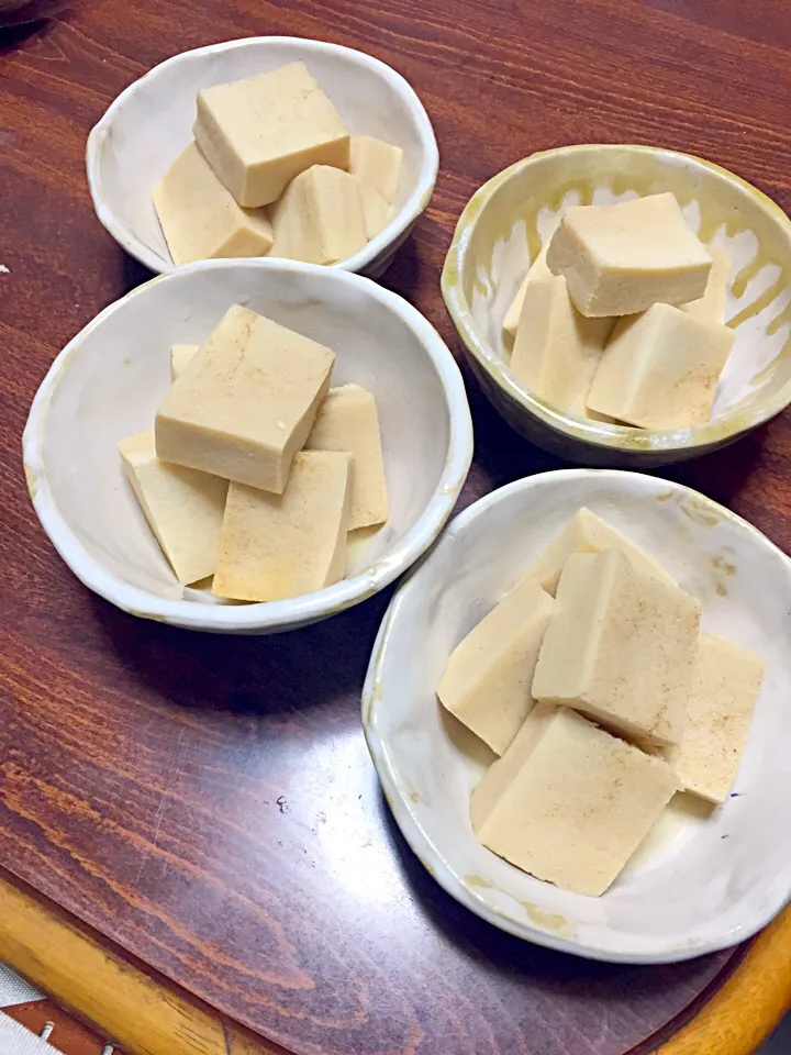 高野豆腐だけの煮物|山本 竜介さん