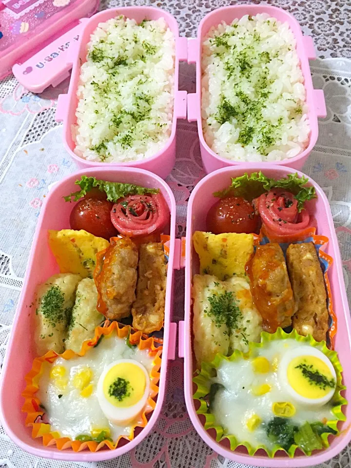 Snapdishの料理写真:🌺愛娘弁当🌺|Kii mamaさん