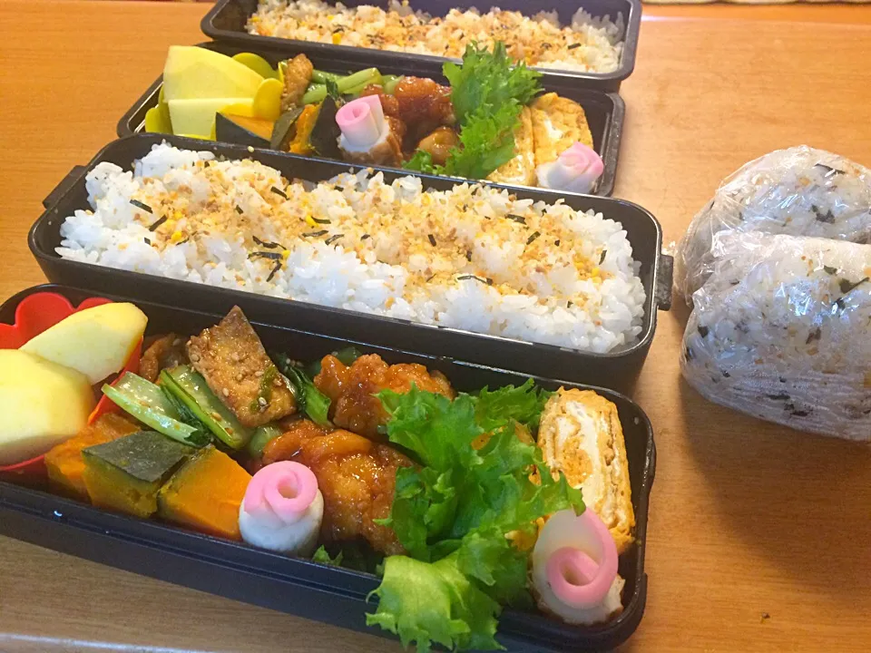 6/7 今日の兄弟弁当^_^|chunさん