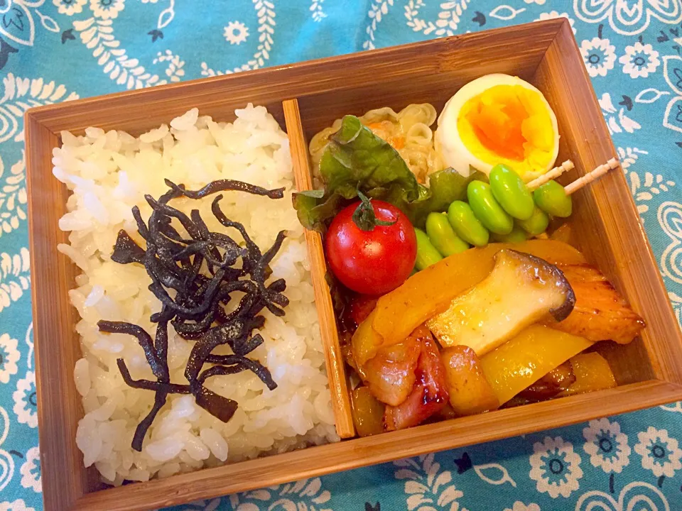 ベーコンとエリンギのバター醤油炒め|ゆきさん