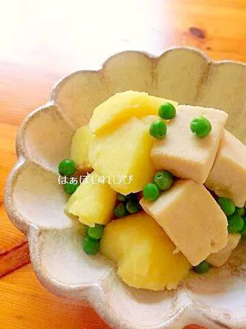 じゃがいもと高野豆腐の煮物✿ by はぁぽじ｜簡単作り方/料理検索の楽天レシピ|はぁぽじさん