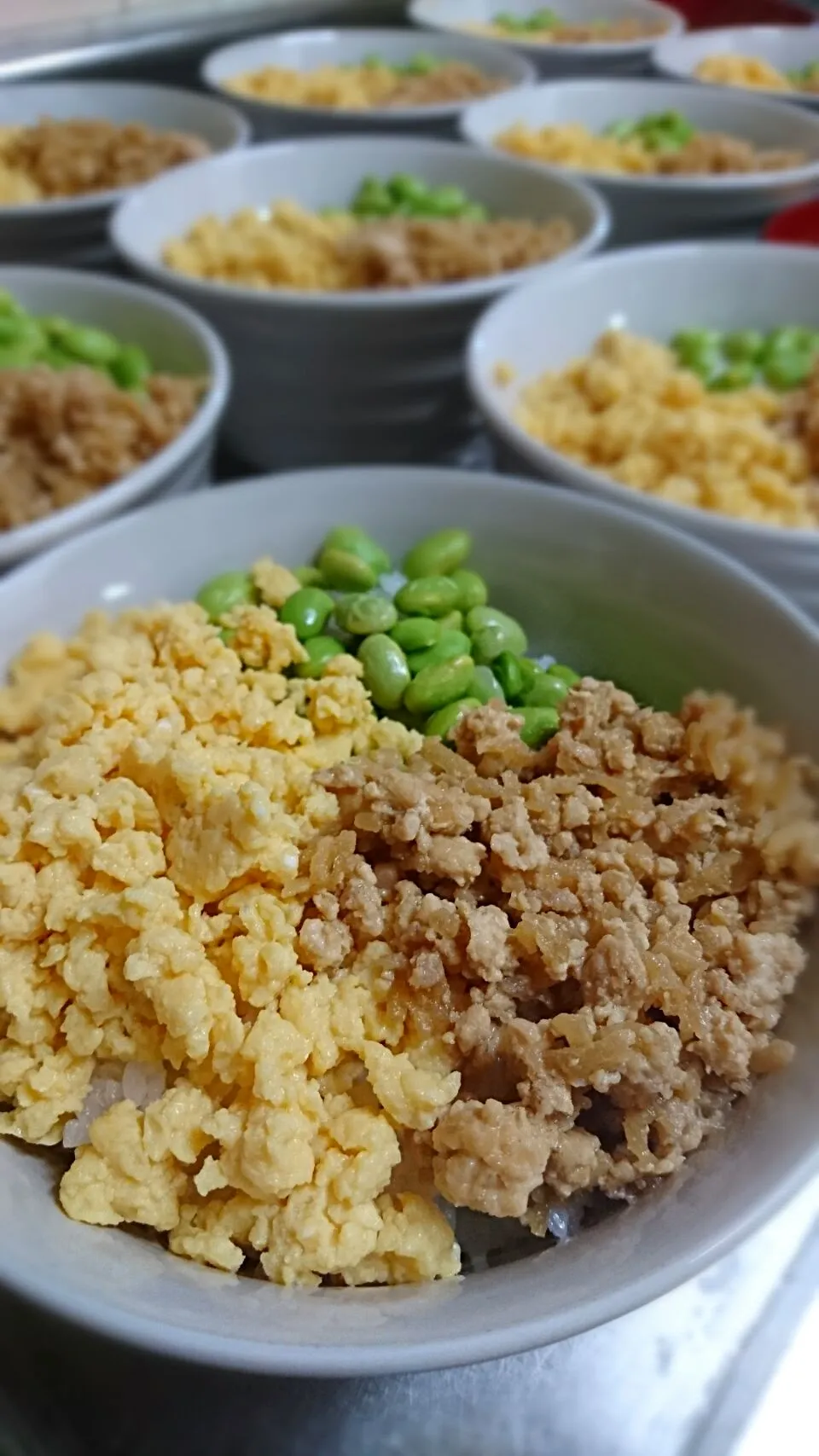 三色丼@ゆたか飯|Satomiさん