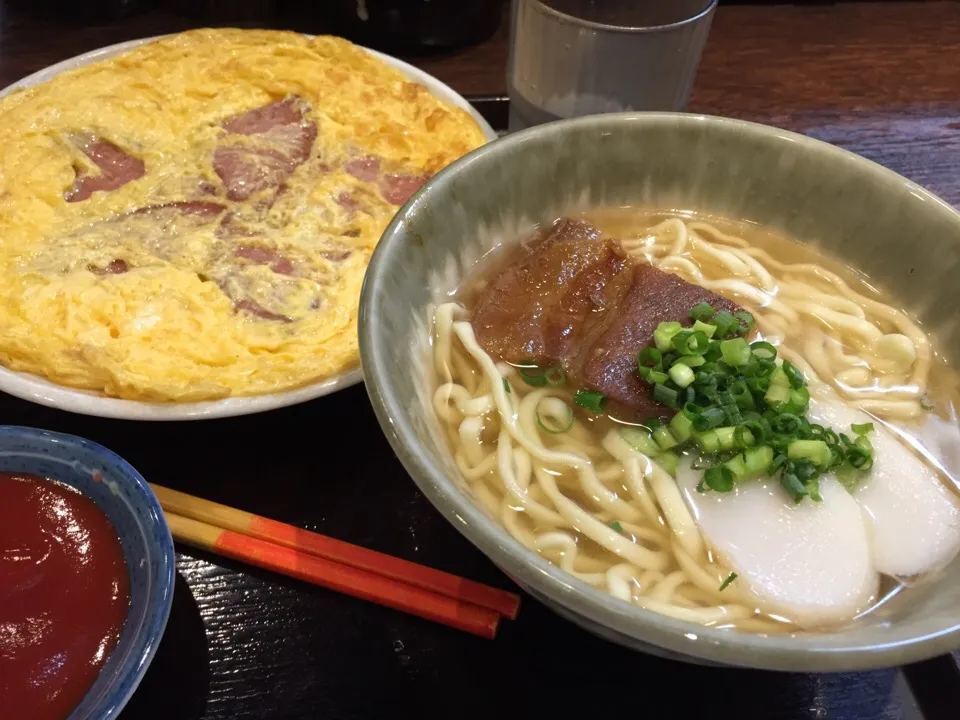 Snapdishの料理写真:ポーク玉子定食|マハロ菊池さん